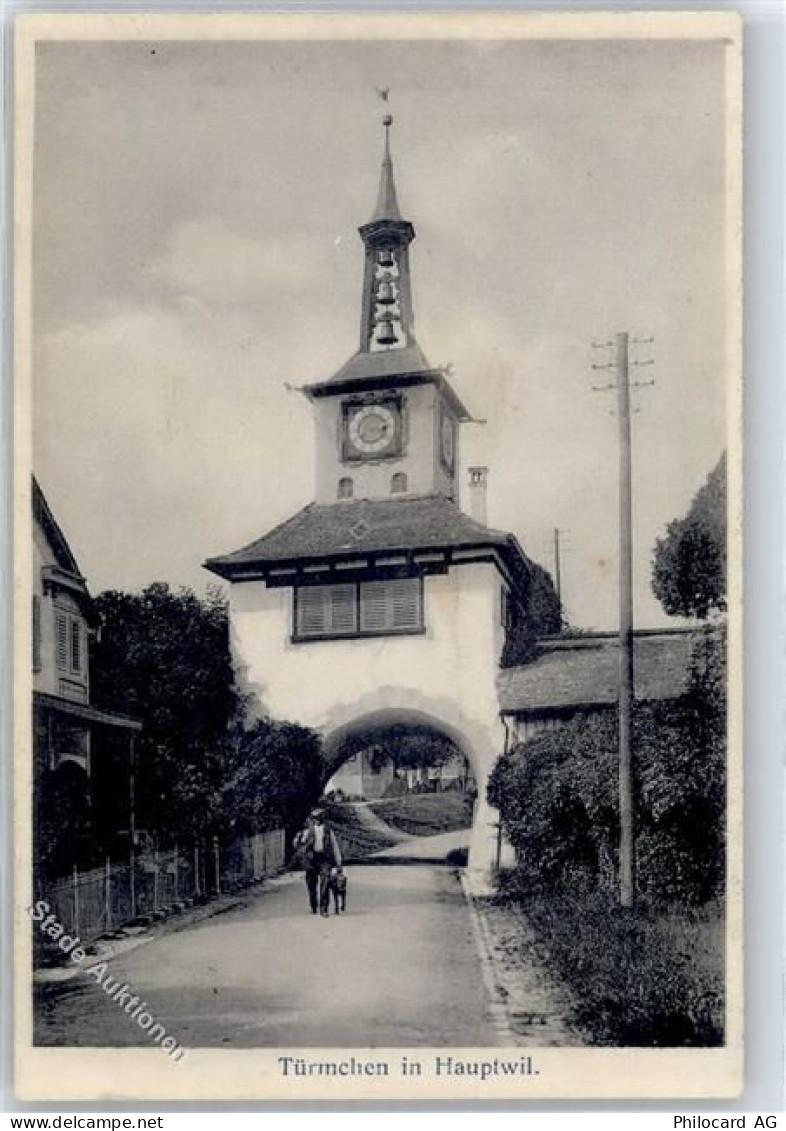 9213 Hauptwil - Stadtturm, Glocken, Uhr - 51280133