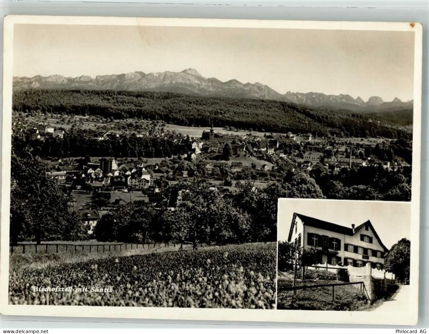 9220 Bischofszell 1940 Foto AK Gasthaus Hummelburg Feldpost Sulgen - 38069923