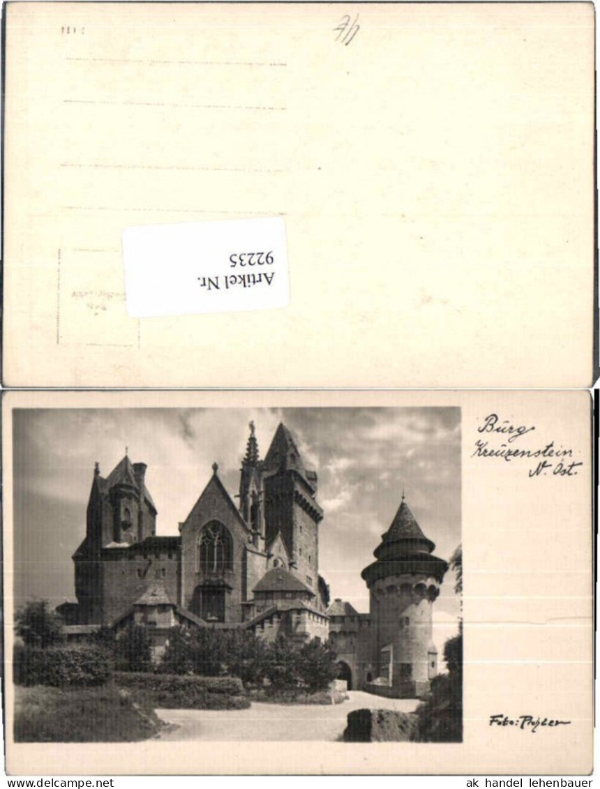 92235,Burg Kreuzenstein b. Leobendorf Korneuburg