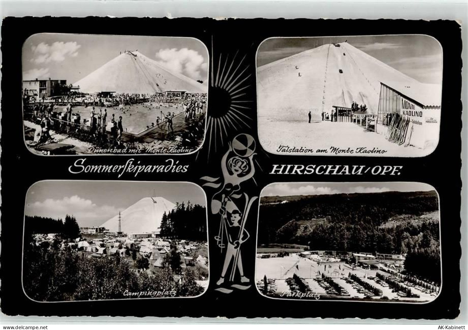 92242 W8452 Hirschau , Oberpf - Campingplatz Sommerski Dünenbad Monte Ka... - 52195615