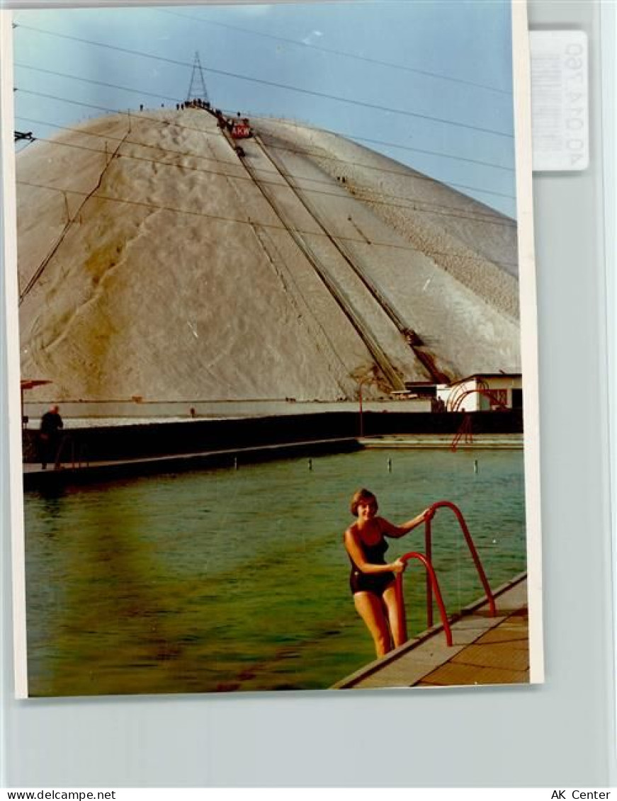92242 W8452 Hirschau , Oberpf FOTO KEINE AK Freibad Winter Monte Caolino... - 40014760