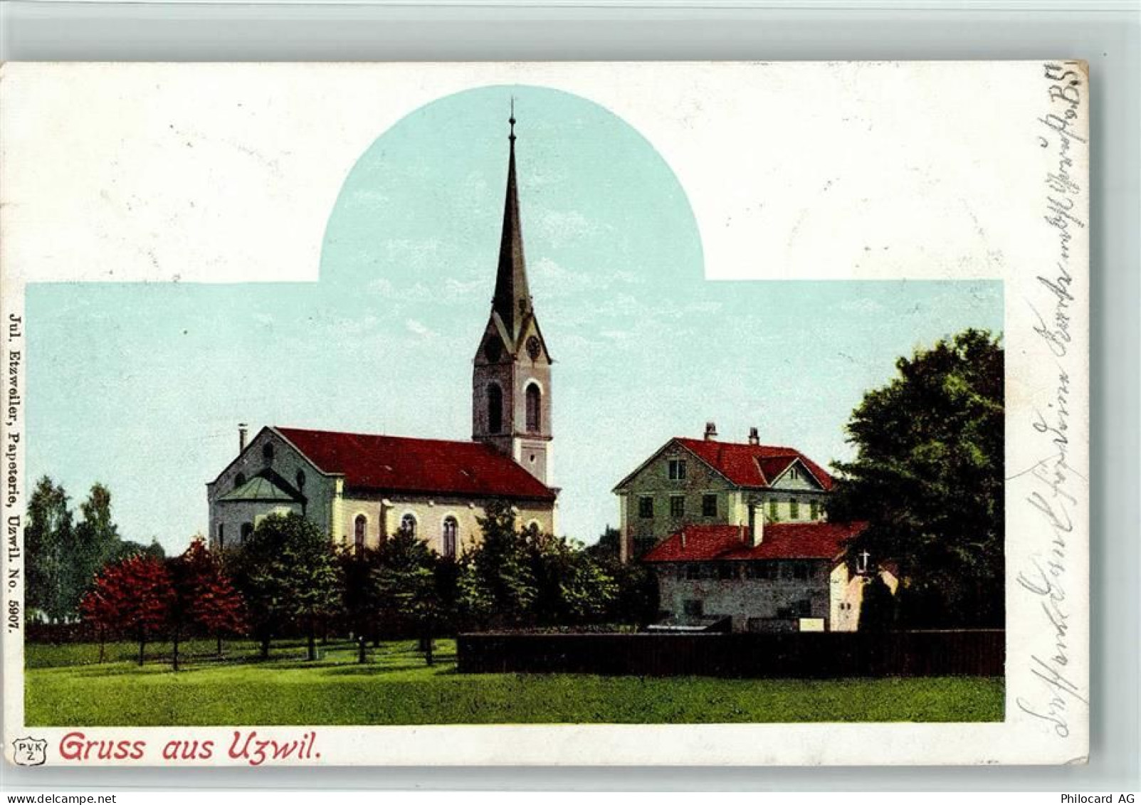 9240 Uzwil - 1901 Kirche - 13117815