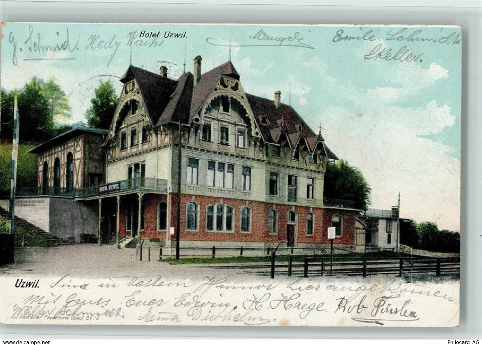 9240 Uzwil 1906 - Hotel Uzwil - 13220577