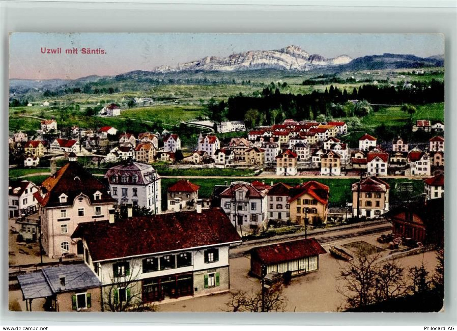 9240 Uzwil - Uzwil mit Säntis - 13117790
