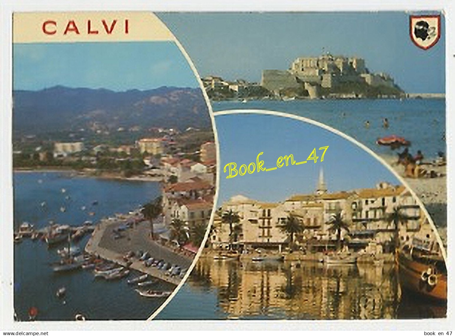 {92660} 20 2B Haute Corse Calvi , multivues ; divers aspects