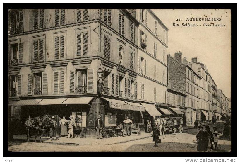 93 Aubervilliers cafe D93D K93001K C93001C RH089237