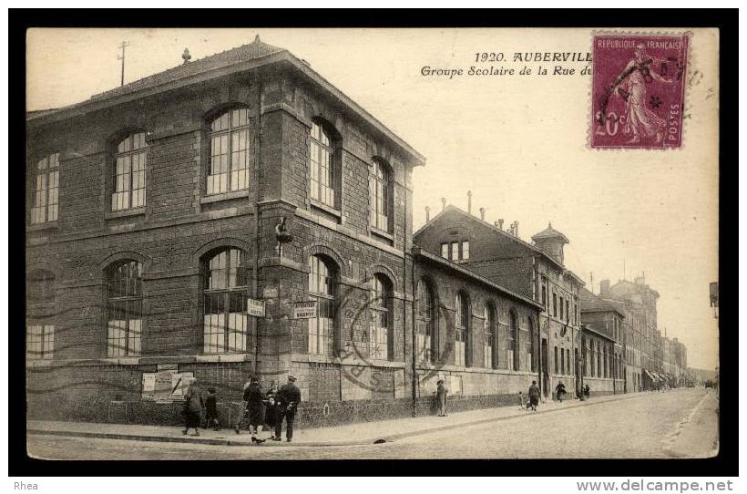 93 Aubervilliers ecole D93D K93001K C93001C RH089247