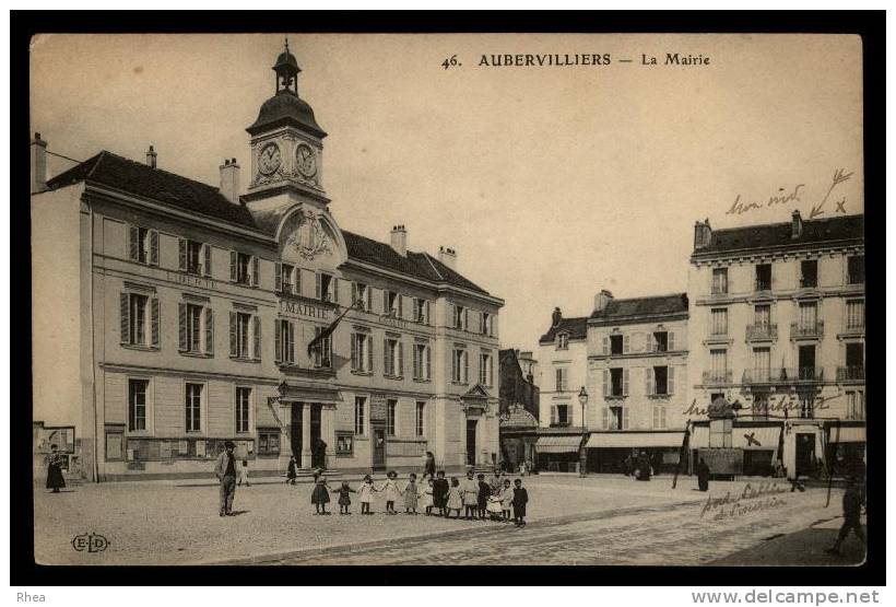93 Aubervilliers mairie D93D K93001K C93001C RH089245