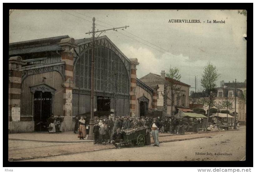 93 Aubervilliers marche halle D93D K93001K C93001C RH089259