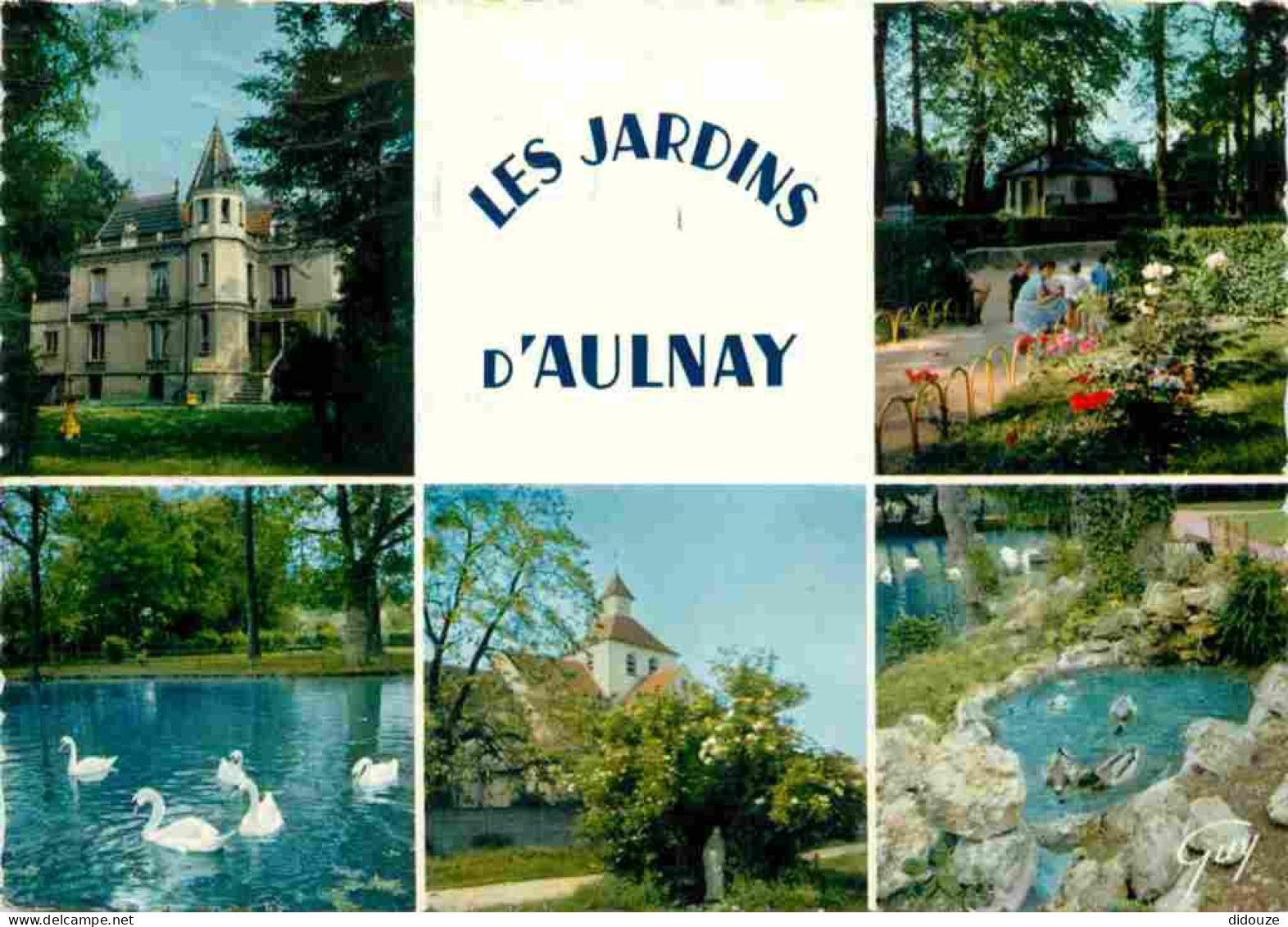 93 - Aulnay sous Bois - Les Jardins d'Aulnay - Multivues - Carte Dentelée - CPSM grand format - Voir Scans Recto-Verso