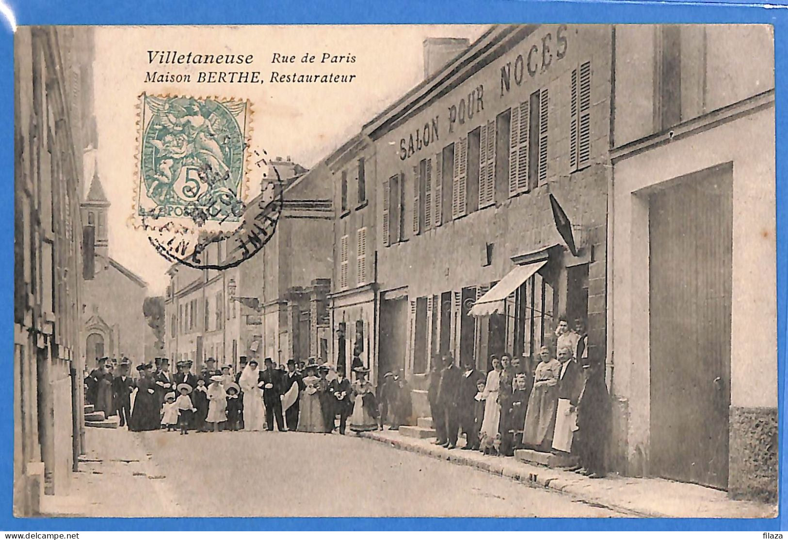 93 - Epinay sur Seine - Villetaneuse - Rue de Paris (N12619)