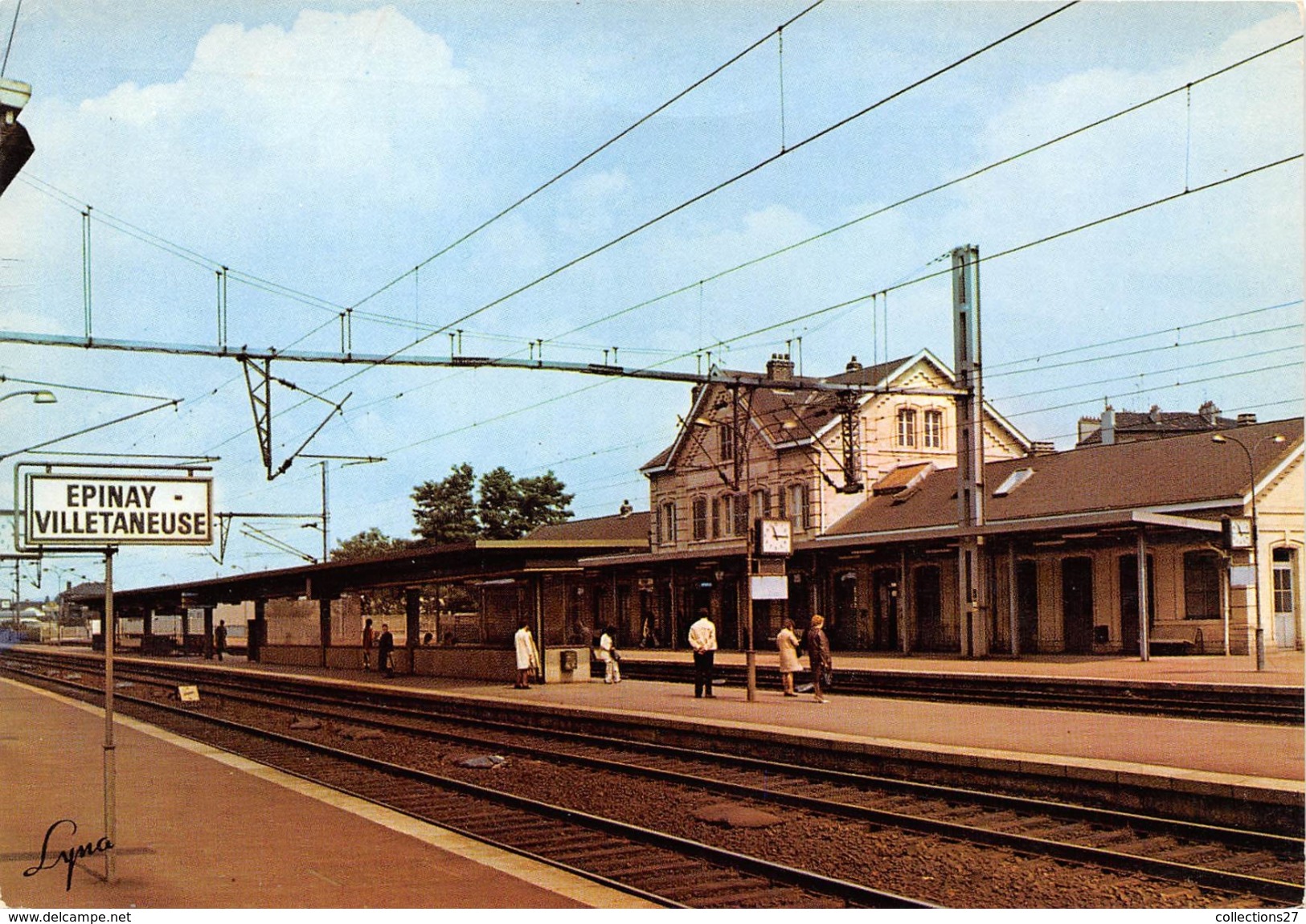 93-EPINAY-VILLETANEUSE - LA GARE