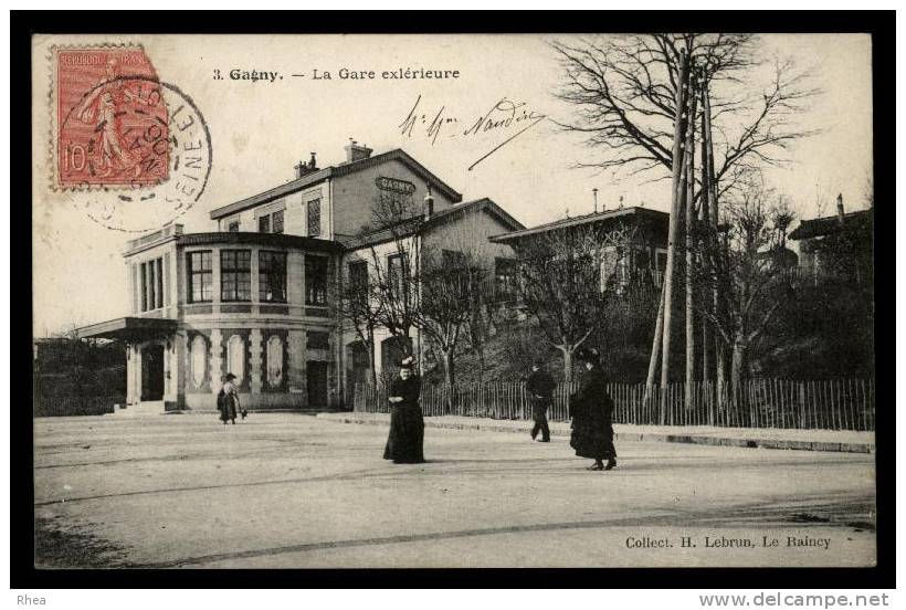 93 Gagny gare D93D K93032K C93032C RH089330