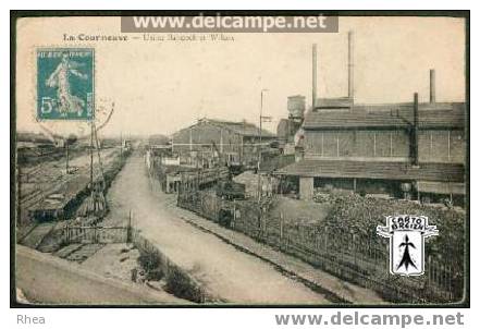 93 La Courneuve - La Courneuve - Usine Babcock et Wilcox - cpa