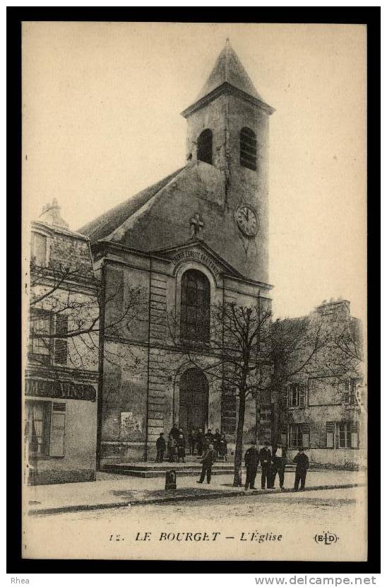 93 Le Bourget eglise D93D C93013C RH089285