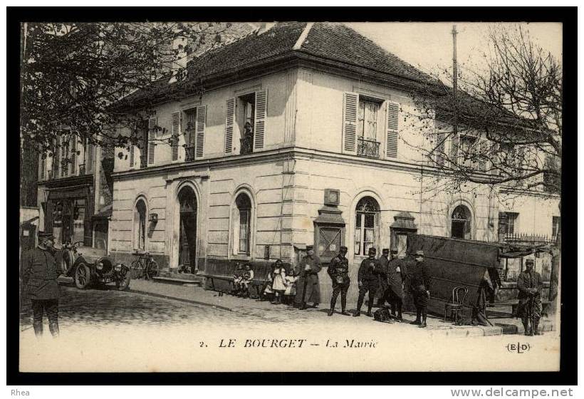 93 Le Bourget mairie D93D C93013C RH089296