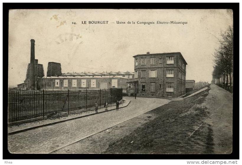 93 Le Bourget usine electrique D93D C93013C RH089292