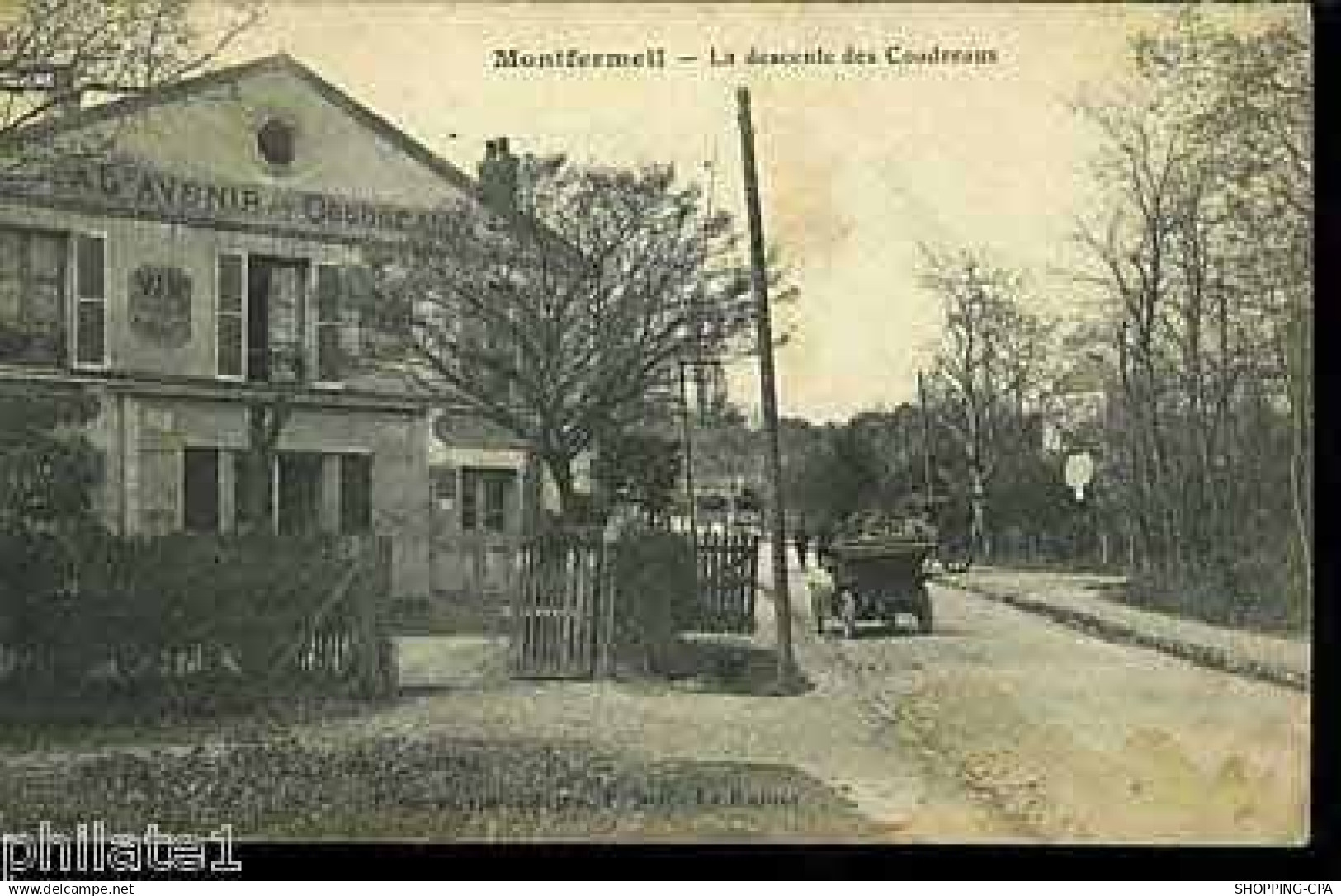 93 - Montfermeil - Descente des Coudreaux - Voiture