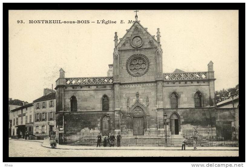 93 Montreuil eglise D93D K93048K C93048C RH082864