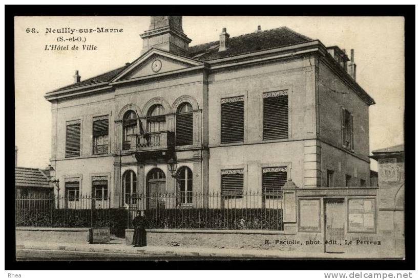 93 Neuilly-sur-Marne mairie hotel de ville D93D K93050K C93050C RH089384