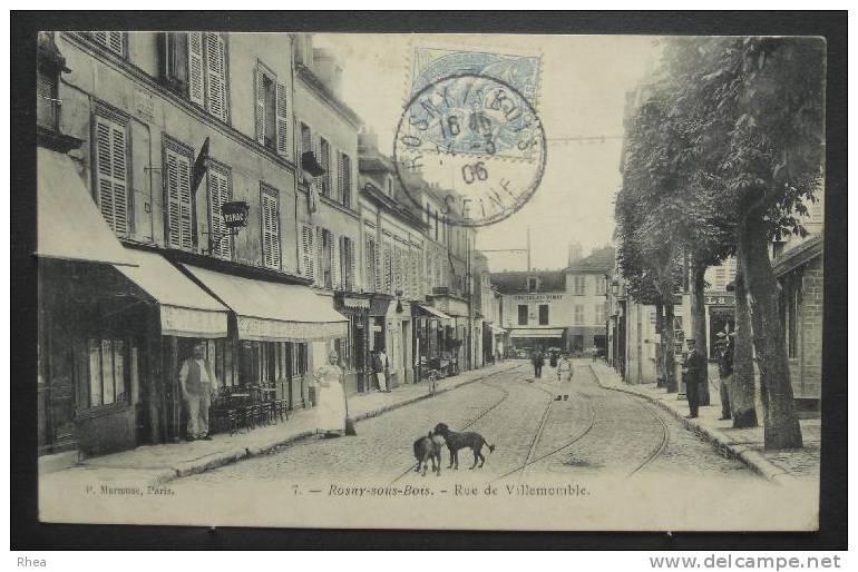 93 Rosny-sous-Bois carotte tabac    D93D  K93064K  C93064C RH031834