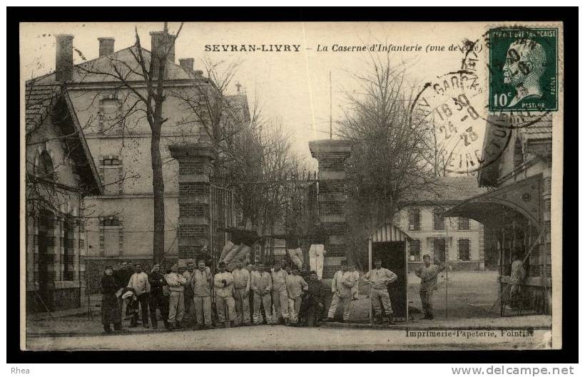 93 Sevran caserne D93D K93071K C93071C RH089519