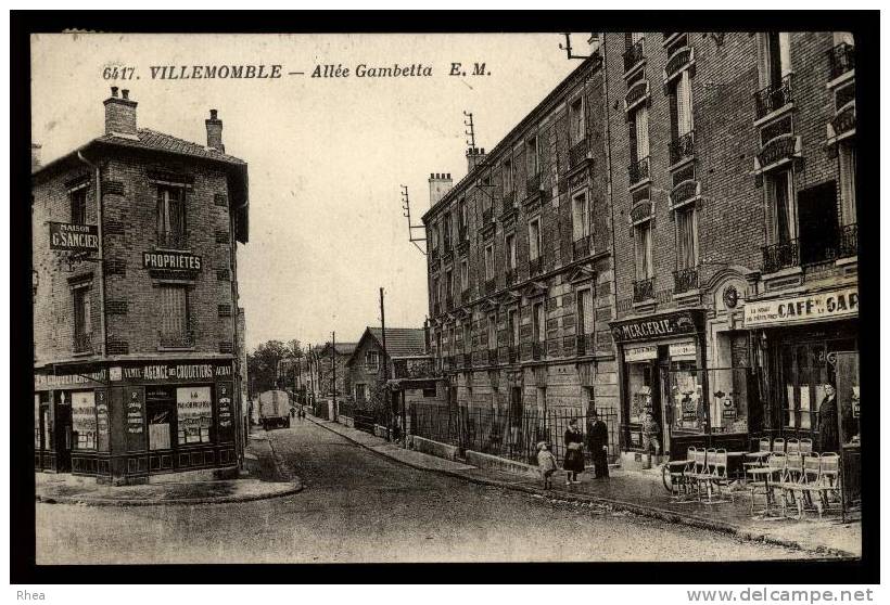 93 Villemomble cafe agence immobiliere D93D K93077K C93077C RH089662