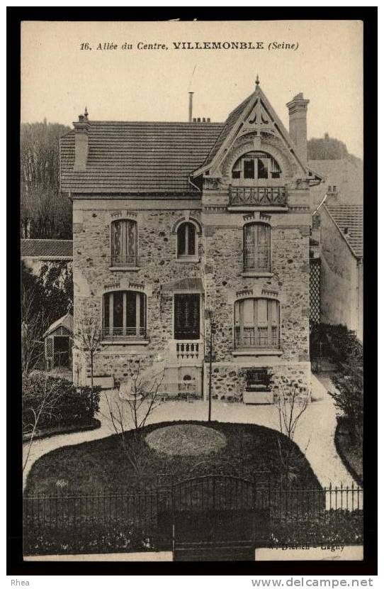 93 Villemomble chateau D93D K93077K C93077C RH089655