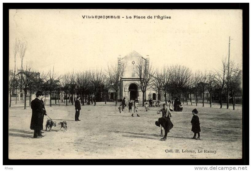 93 Villemomble eglise D93D K93077K C93077C RH089666
