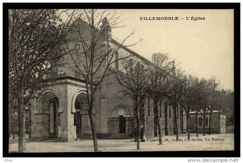 93 Villemomble eglise D93D K93077K C93077C RH089672