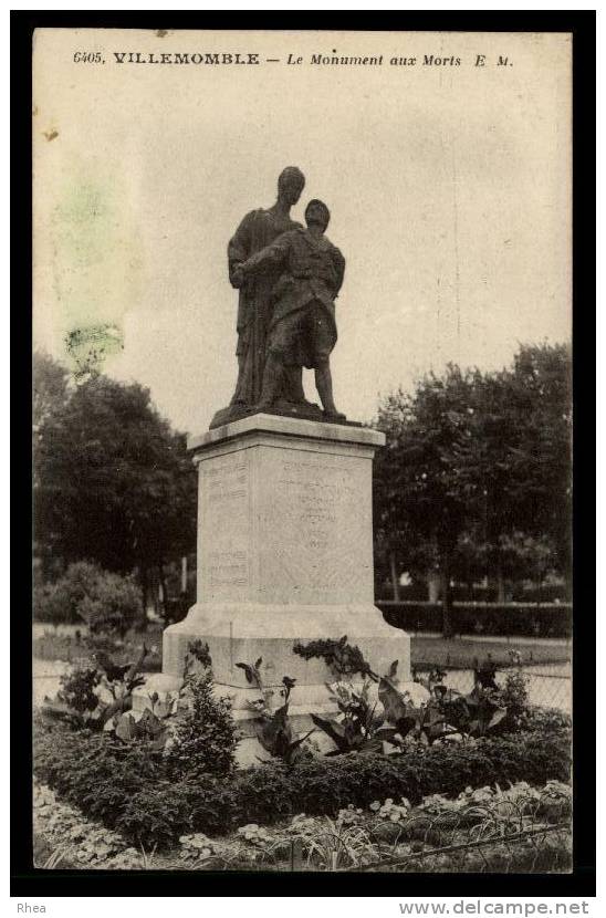93 Villemomble monument aux morts D93D K93077K C93077C RH089656