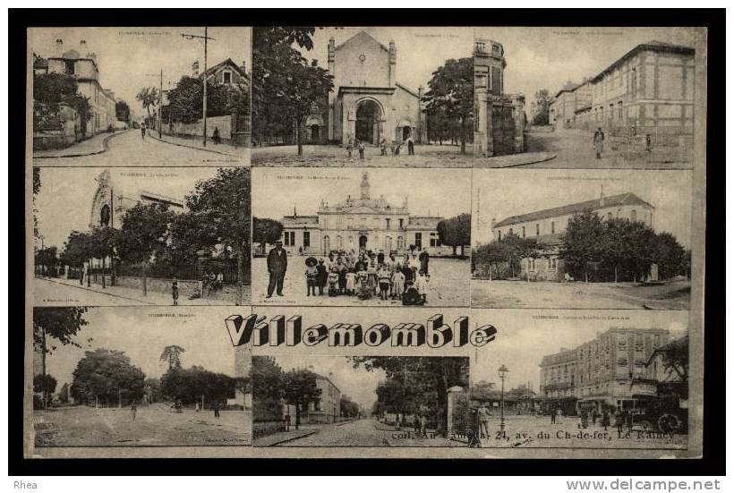 93 Villemomble multi vue D93D K93077K C93077C RH089673