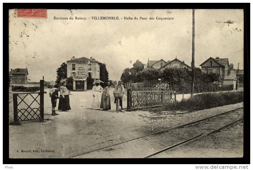 93 Villemomble passage a niveau D93D K93077K C93077C RH089669