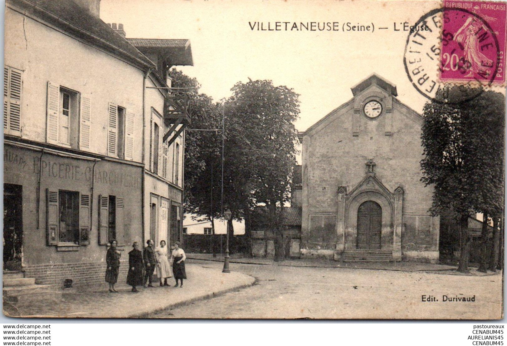 93 VILLETANEUSE - l'eglise