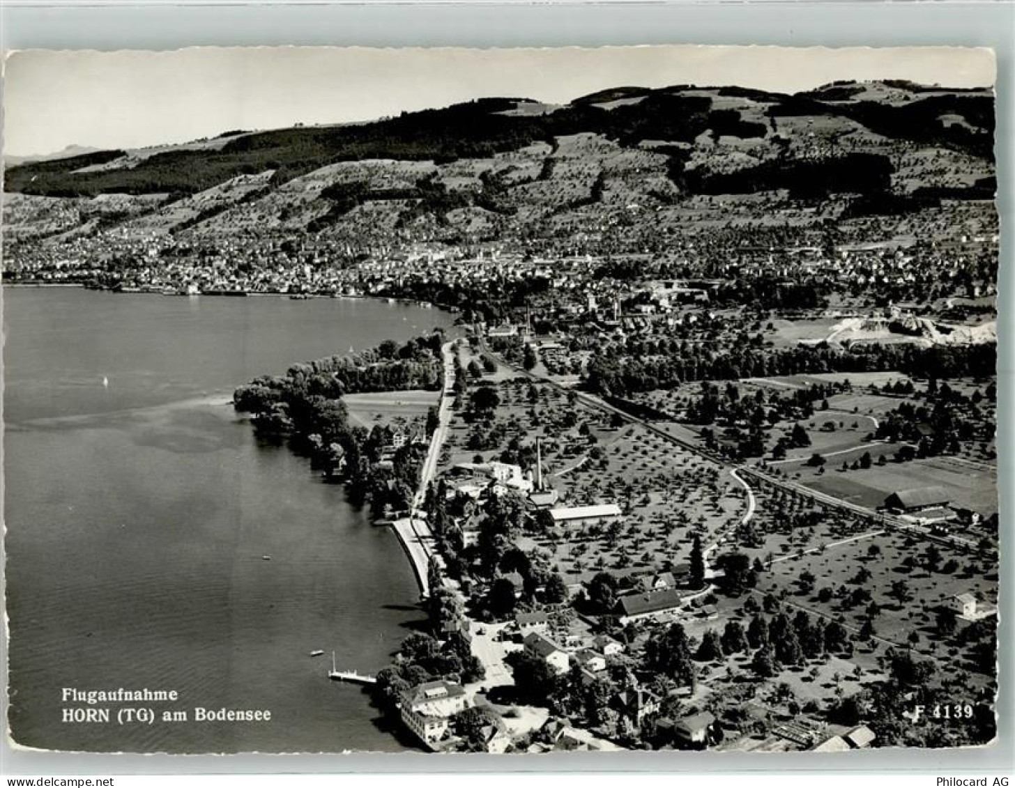 9326 Horn Foto AK Fliegeraufnahme - 38069984