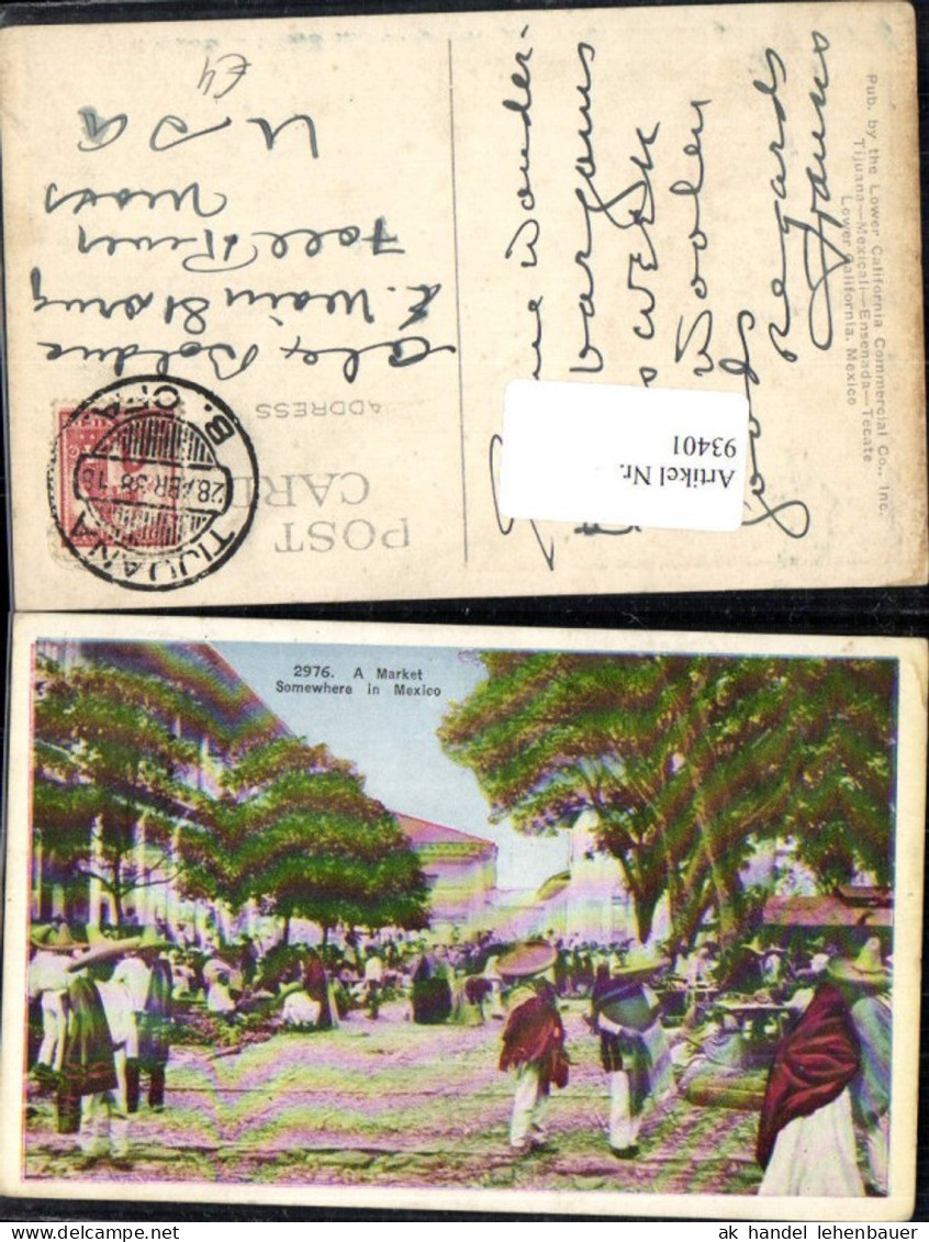 93401,A Market somewhere in Mexico Mexiko