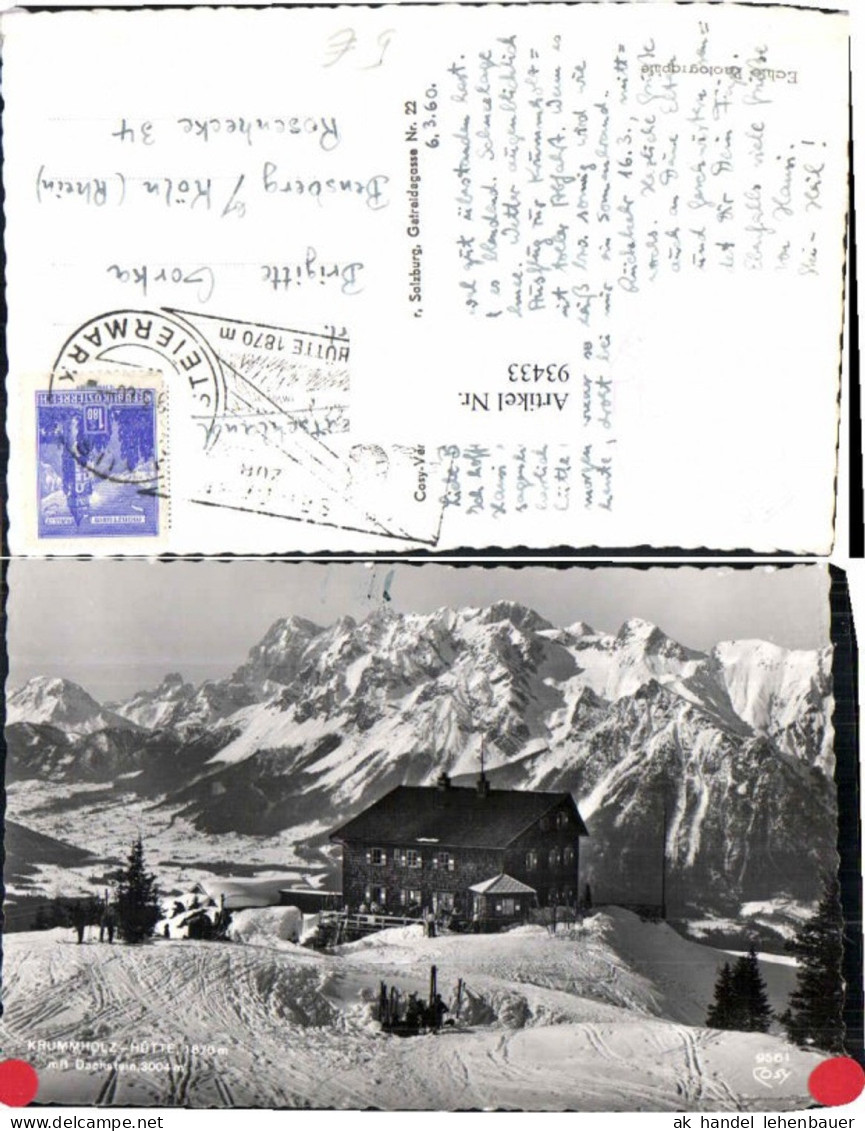 93433,Krummholz Hütte b. Haus im Ennstal