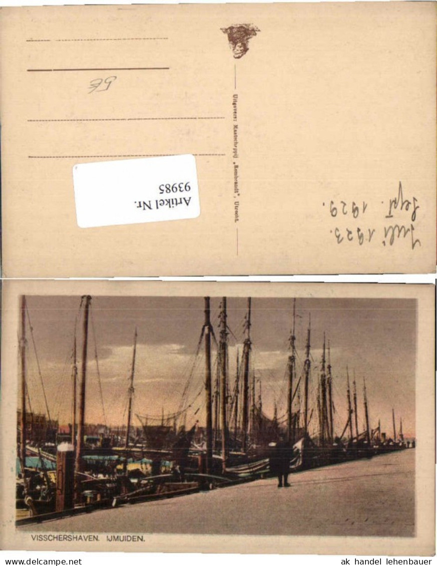 93985,Visschershaven Ijmuiden Velsen Nordholland