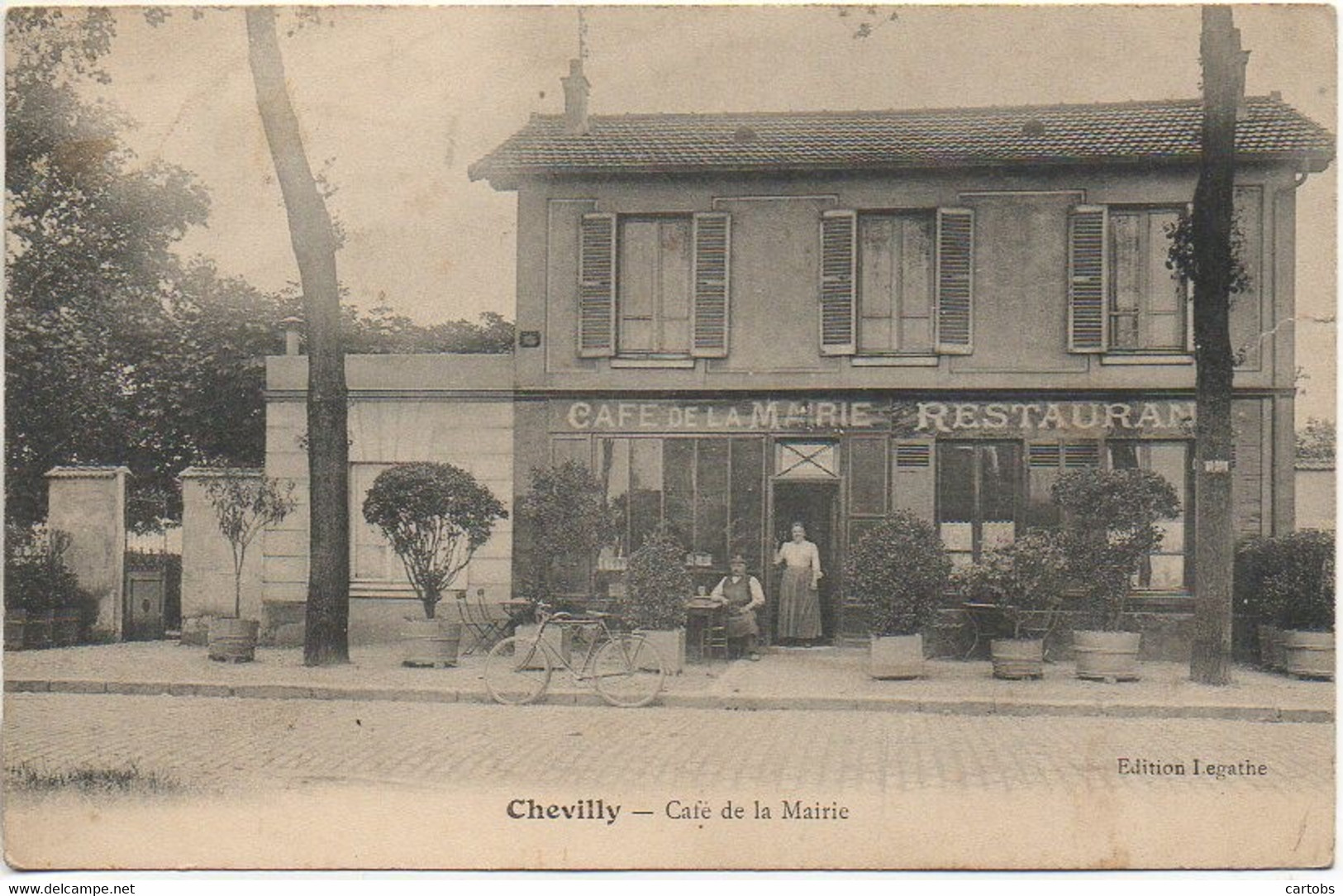 94 CHEVILLY-LARUE Le Café de la Mairie