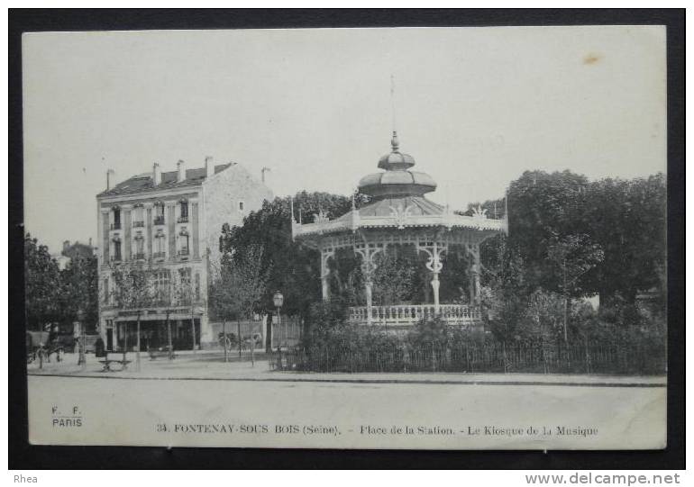 94 Fontenay-sous-Bois kiosque D94D K94033K C94033C RH022945