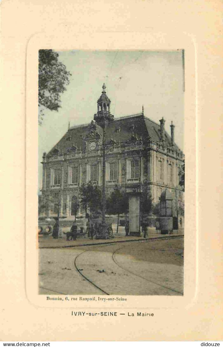 94 - Ivry sur Seine - La Mairie - Colorisée - CPA - Voir Scans Recto-Verso