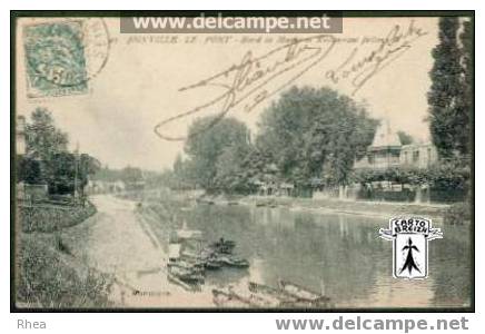 94 Joinville-le-Pont - 25  JOINVILLE-LE-PONT - Bords de Marne et Restaurant Julien - cpa