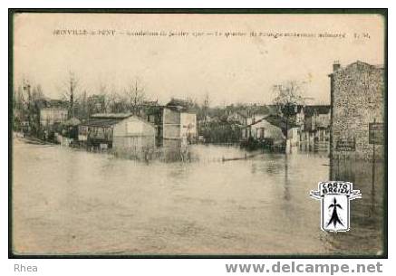 94 Joinville-le-Pont - JOINVILLE-LE-PONT - Inondations de janvier 1910 - Le quartier de Polangis entièrement submergé -