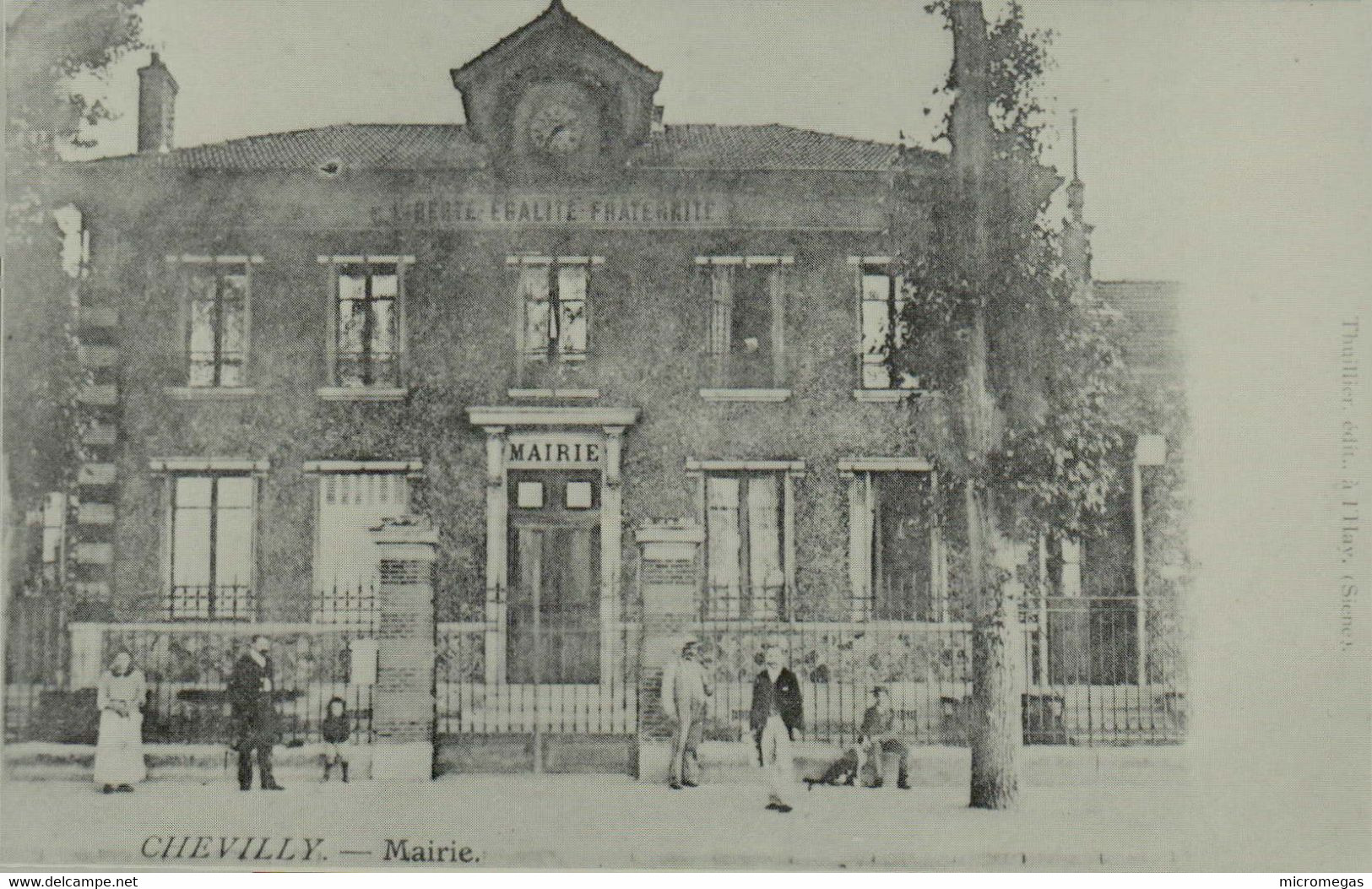 94 - Reproduction - CHEVILLY-LARUE - Images de Chevilly-Larue 1900 - 3 - La Mairie