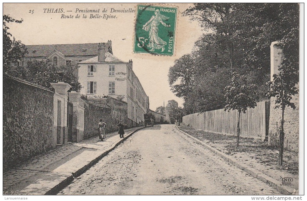 94 - THIAIS - Pensionnat de Demoiselles Route de la Belle Epine