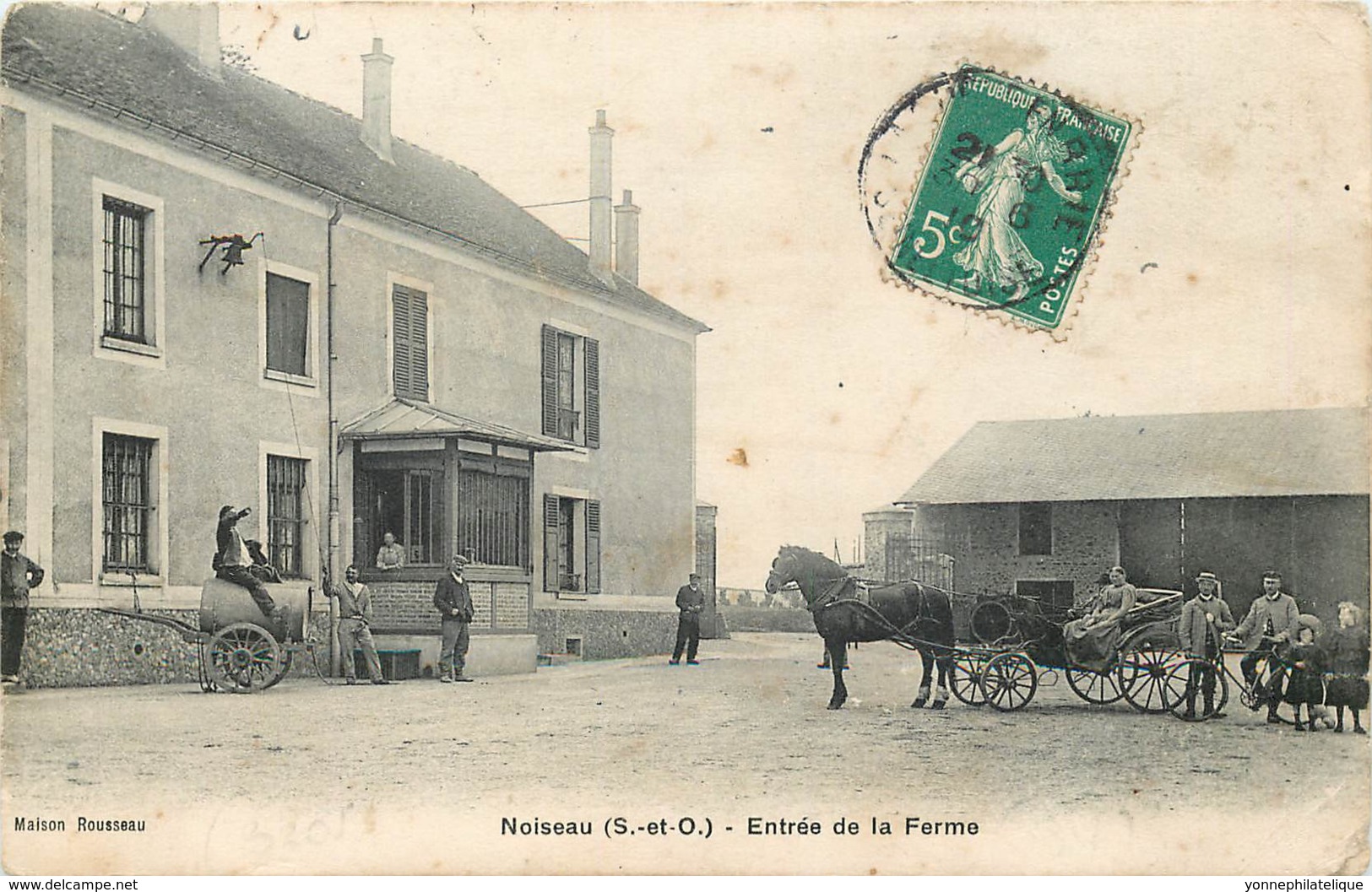 94 - Val de Marne - 10234 - NOISEAU - entrée de la ferme