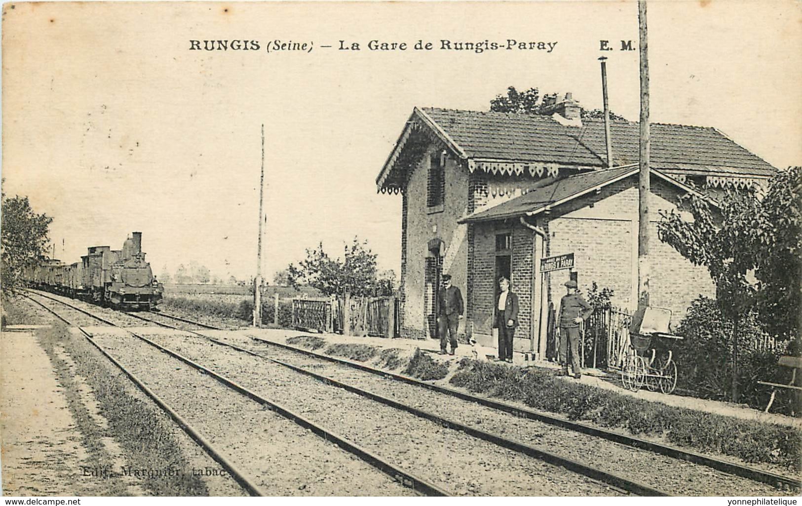 94 - Val de Marne - RUNGIS - 942050 - gare Rungis-Paray