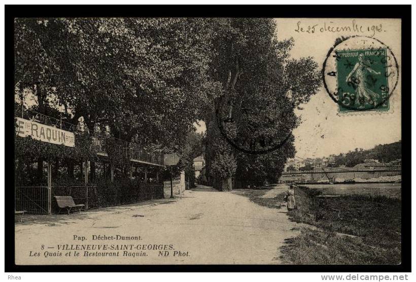 94 Villeneuve-Saint-Georges resstaurant D94D K94078K C94078C RH105436