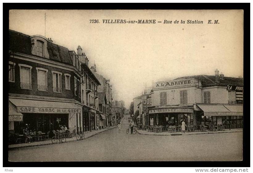 94 Villiers-sur-Marne cafe tabac D94D K94079K C94079C RH090454