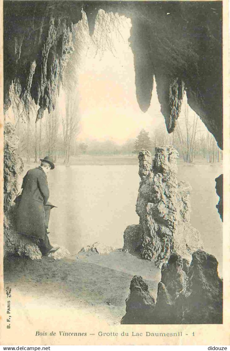 94 - Vincennes - Bois de Vincennes - Grotte du Lac Daumesnil - Précurseur - CPA - Voir Scans Recto-Verso